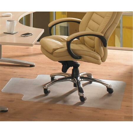 FLOORTEX Advantagemat Pvc Rectangular Lipped Chair Mat For Hard Floor And Carpet Tiles 36 X 48 In. 129020LV